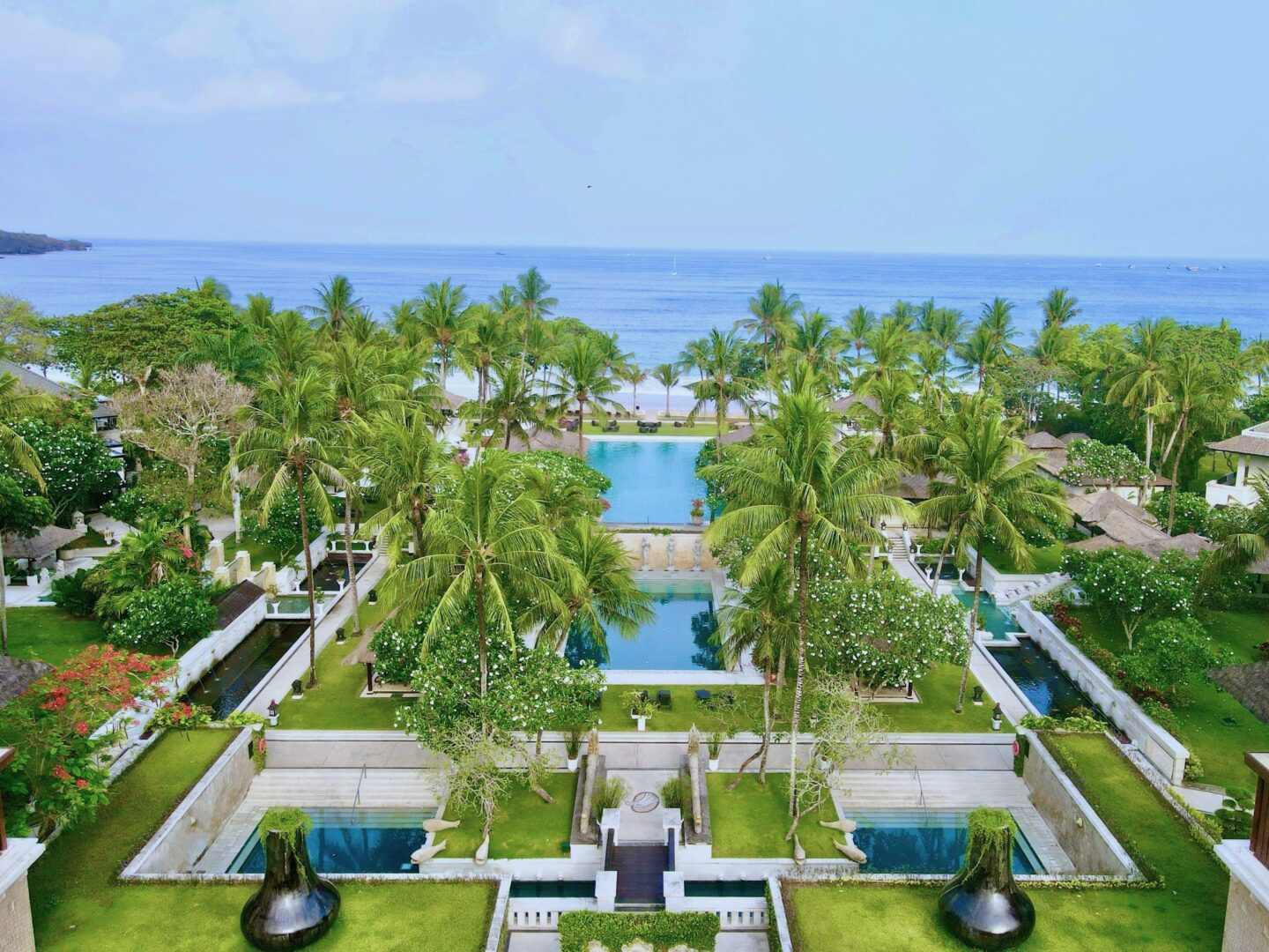 Aerial View of InterContinental Bali Resort